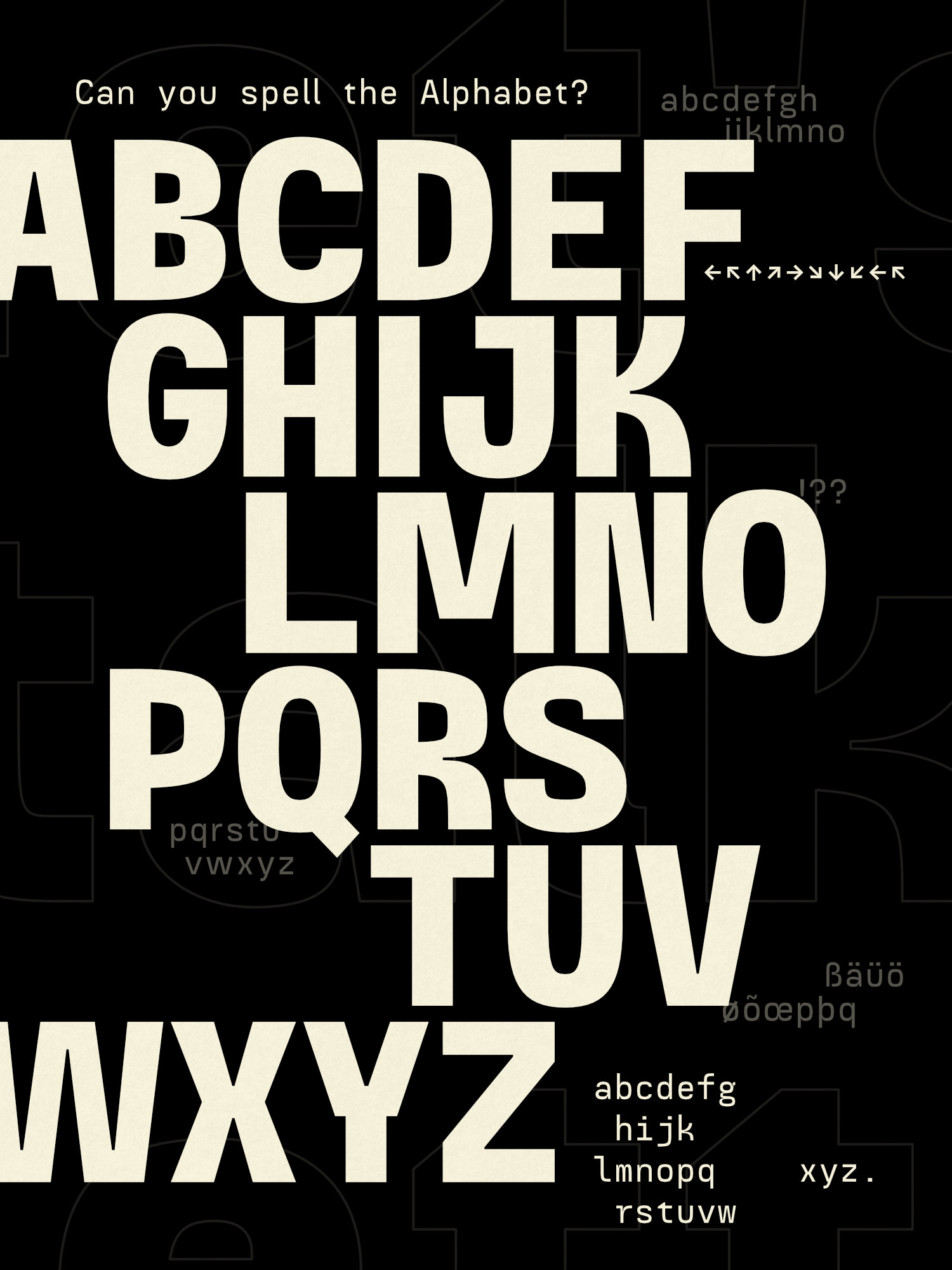 Eljakim Schriftfamilie